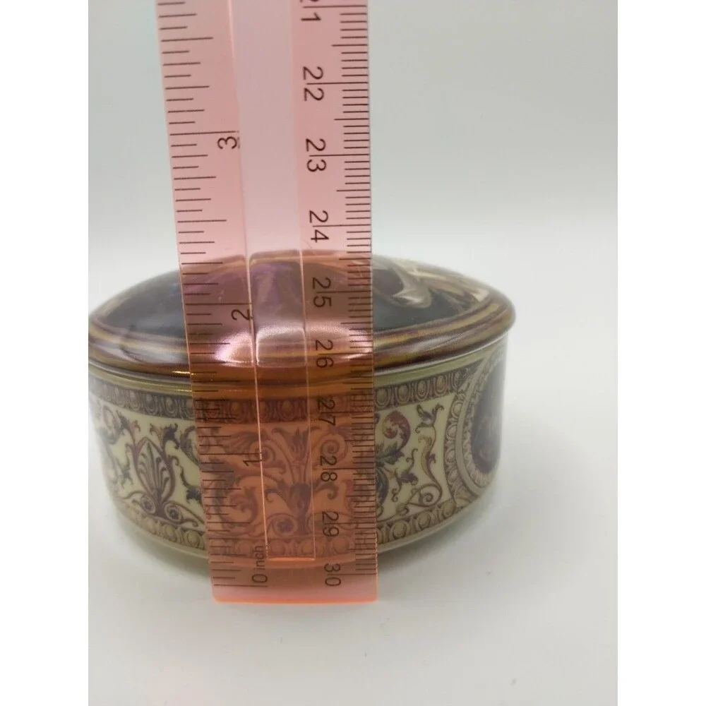Pickard Executive Authority Ceramic Decorative Box With Brumidi Fresco Design